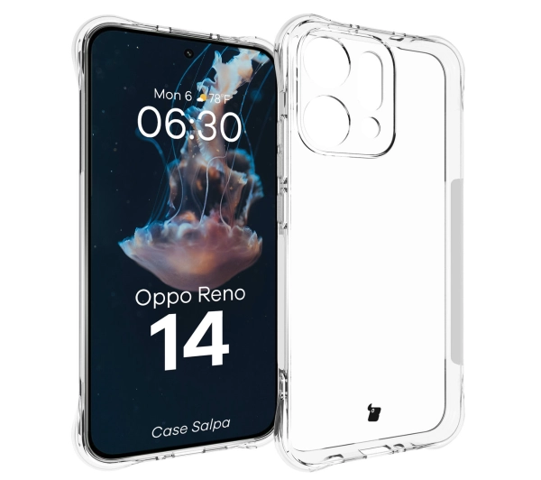 Bizon Elastyczne Salpa do Oppo Reno 14 Przezroczysty