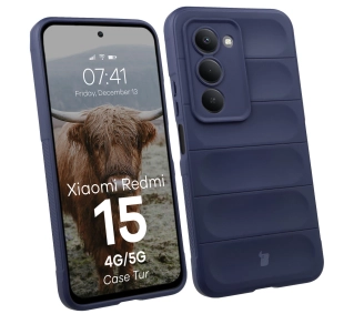 Bizon Pancerne Tur do Xiaomi Redmi 15 4G / 5G Granatowy