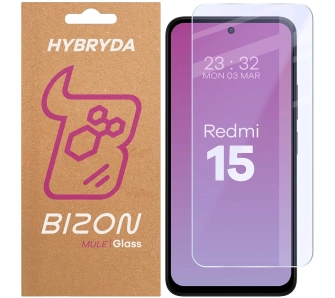 Szkło hybrydowe Bizon Elastyczne Mule do Xiaomi Redmi 15 5G