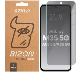 Bizon prywatyzujące Clear Shadow Duo do Samsung Galaxy M35 5G / A35 5G / A55 5G