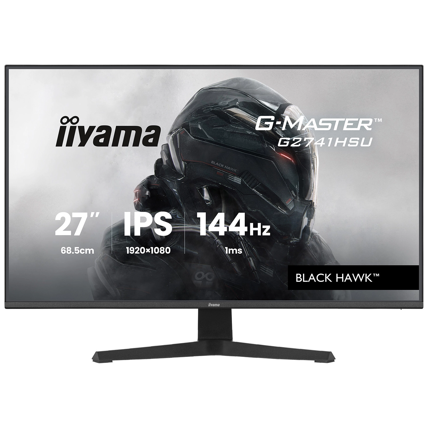 Monitor iiyama G-Master Black Hawk G2741HSU-B1 27" Full HD IPS 144Hz 1ms MPRT Gamingowy