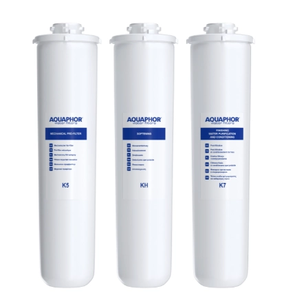 Zestaw wkładów Aquaphor K5-KH-K7
