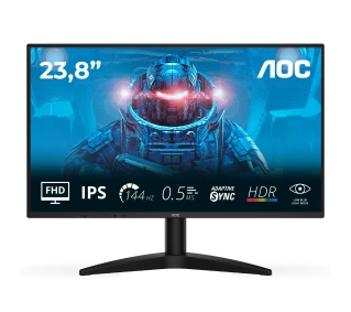 AOC 24B36X 23,8" Full HD IPS 144Hz 0,5ms MPRT Gamingowy - Kup na Raty - RRSO 0%