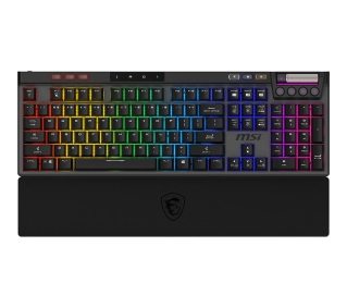 MSI Strike Pro W Silent Kailh Midnight Pro Silent Tactile Czarny - Kup na Raty - RRSO 0%