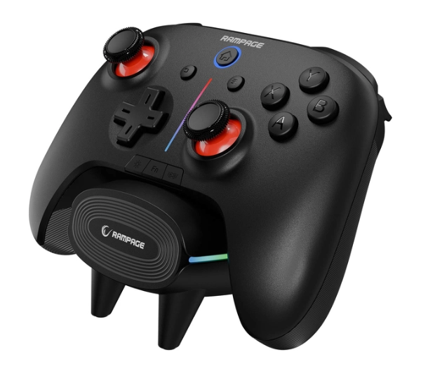 Rampage Hydra Pro do PC, Android, iOS Bezprzewodowy Czarny