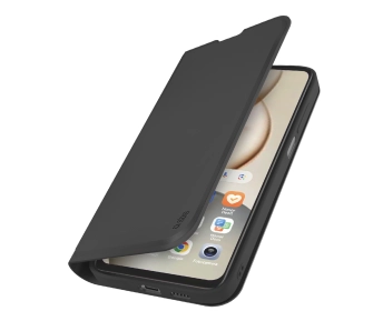Etui SBS Wallet Smooth do Honor 400 Smart Czarny