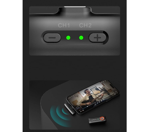 Hohem MIC-01 2 TX + 1 RX Lightning