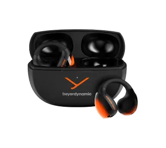 Słuchawki bezprzewodowe Beyerdynamic Amiron Zero Sport Przewodnictwo powietrzne Bluetooth 5.4 Czarno-pomarańczowy