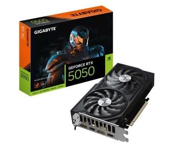 Karta graficzna Gigabyte GeForce RTX 5050 WINDFORCE OC V2 8GB GDDR6 128bit DLSS 4