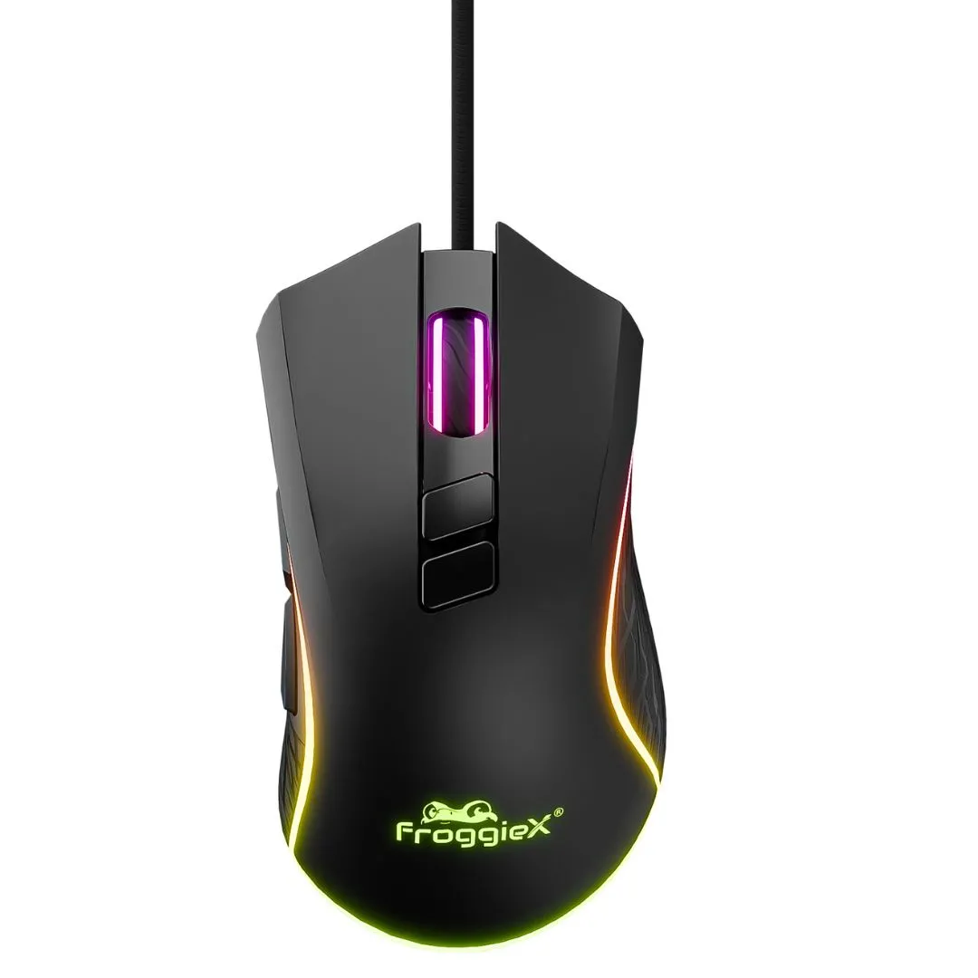 Myszka gamingowa FroggieX Typhoon-X Czarny