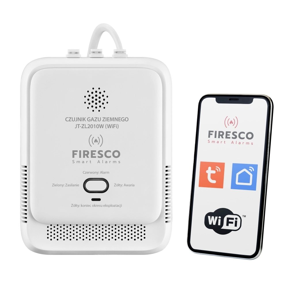 Czujnik gazu Firesco FIR-JT-ZL2010W