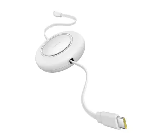 Baseus Free2Pull USB-C do USB-C 100W 2m Biały