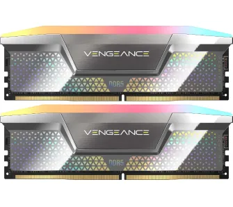 Pamięć RAM Corsair Vengeance RGB DDR5 48GB (2x24GB) 8400 CL40 Szary