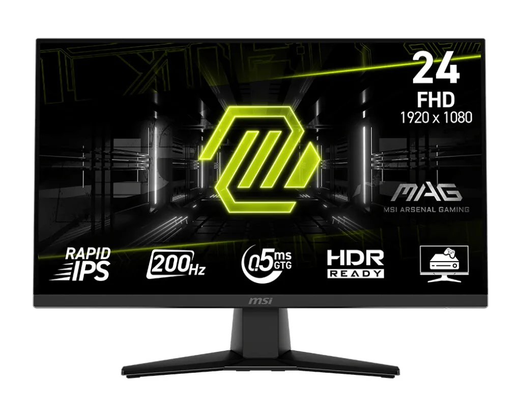 Monitor MSI MAG 242F 23,8" Full HD Rapid IPS 200Hz 0,5ms Gamingowy