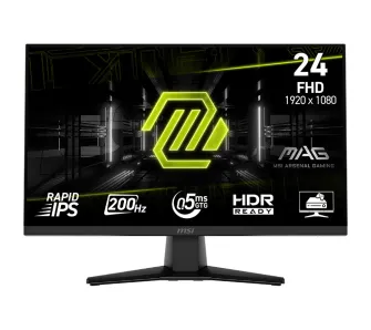 Monitor MSI MAG 242F 23,8" Full HD Rapid IPS 200Hz 0,5ms Gamingowy