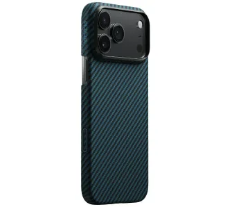 Etui Pitaka Ultra-Slim MagSafe do iPhone 17 Pro Max Czarno niebieski