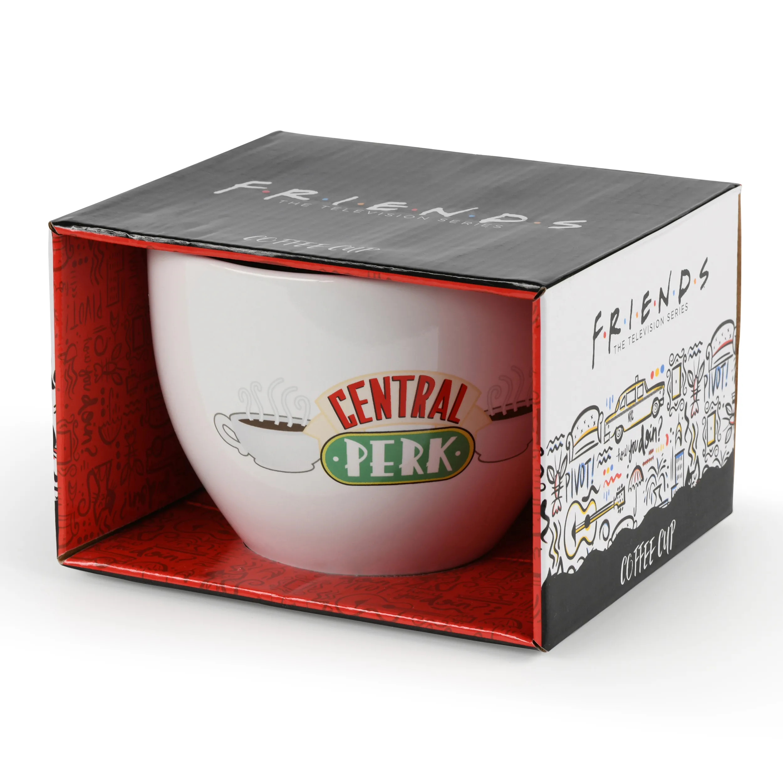 Filiżanka Pyramid Przyjaciele Central Perk Coffee Cup