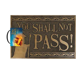 Wycieraczka Pyramid Doormat Władca Pierścieni You Shall Not Pass