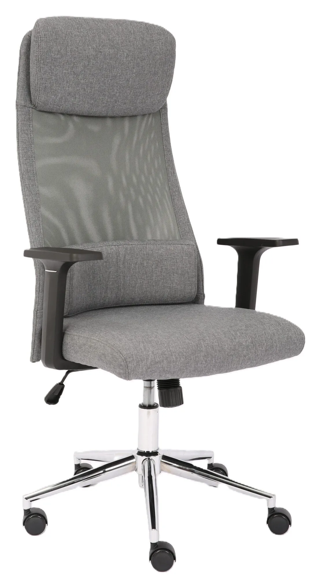 Fotel Cobra Office Plus HF501GY Biurowy do 136kg Tkanina Czarny