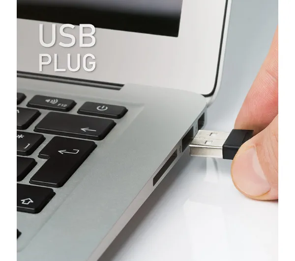 Qoltec 50631 Prezenter 4w1 USB 3.0 2.4GHz Czarny