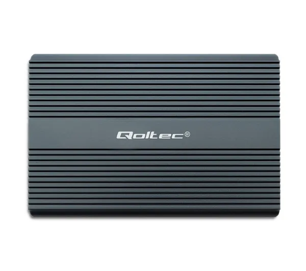 Qoltec 52273 M.2 SSD SATA NVMe USB-C Szary