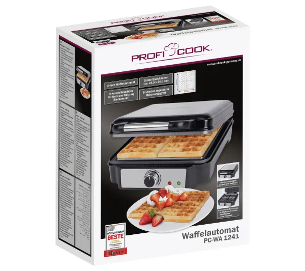 ProfiCook PC-WA 1241 1200W Regulacja temperatury