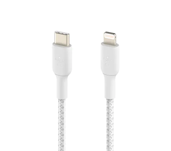 Belkin BoostCharge USB-C do Lightning 2m Biały