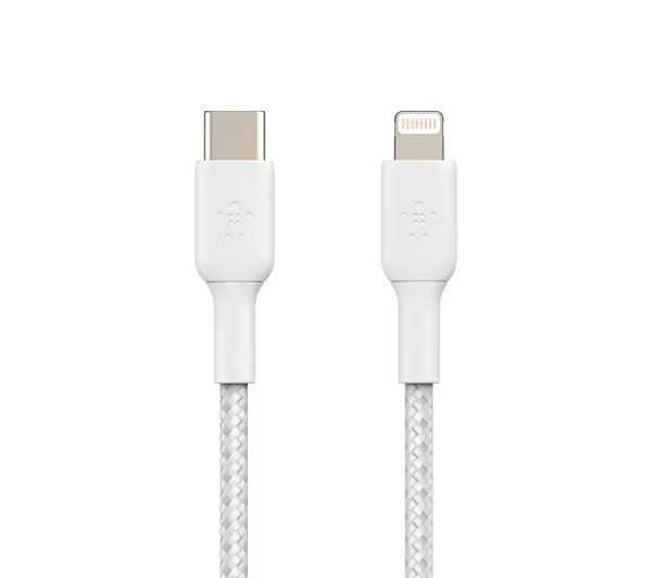 Kabel USB-C - Lightning BELKIN Braided 2 m