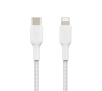 Kabel Belkin BoostCharge USB-C do Lightning 2m Biały