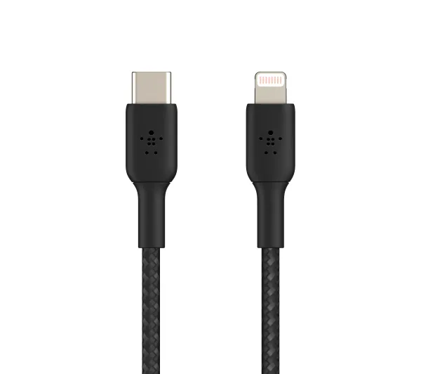 Kabel USB-C - Lightning BELKIN Braided 2 m