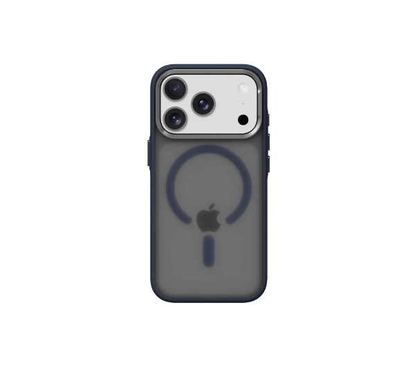 Etui WINNER GROUP Matte Frame MagSafe do Apple iPhone 17 Pro Max Niebieski