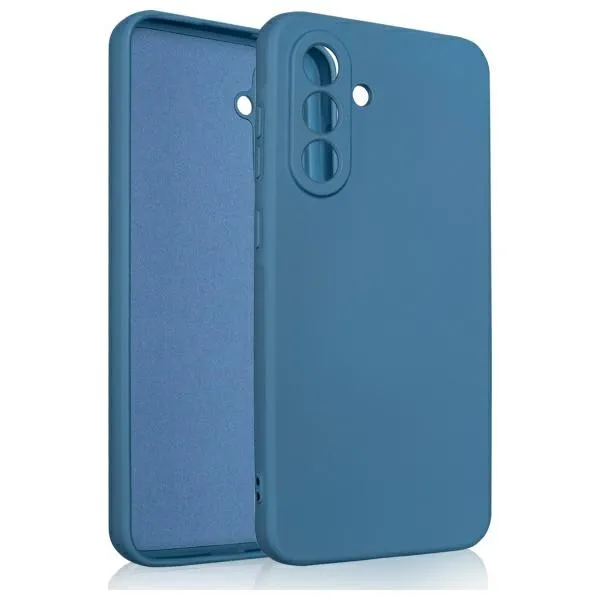 Etui Beline Silicone Galaxy A36 Niebieski