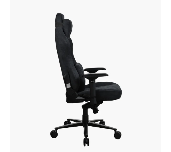 Arozzi Vernazza Supersoft Pure Black  Gamingowy do 145kg Tkanina Czarny - Kup na Raty - RRSO 0%