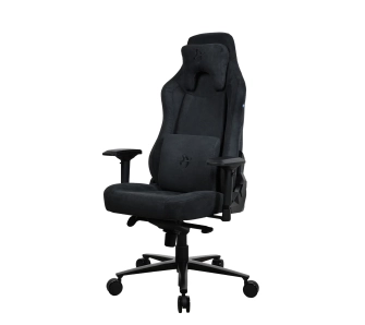 Fotel Arozzi Vernazza Supersoft Pure Black Gamingowy do 145kg Tkanina Czarny