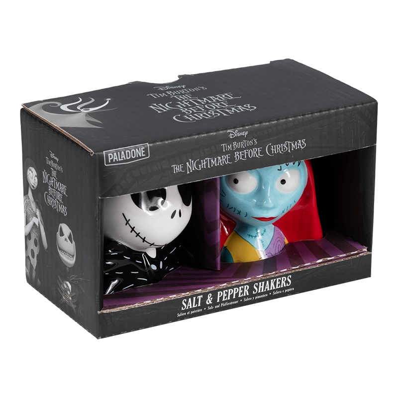 Zestaw Paladone Miasteczko Halloween Jack & Sally Pieprzniczka i Solniczka