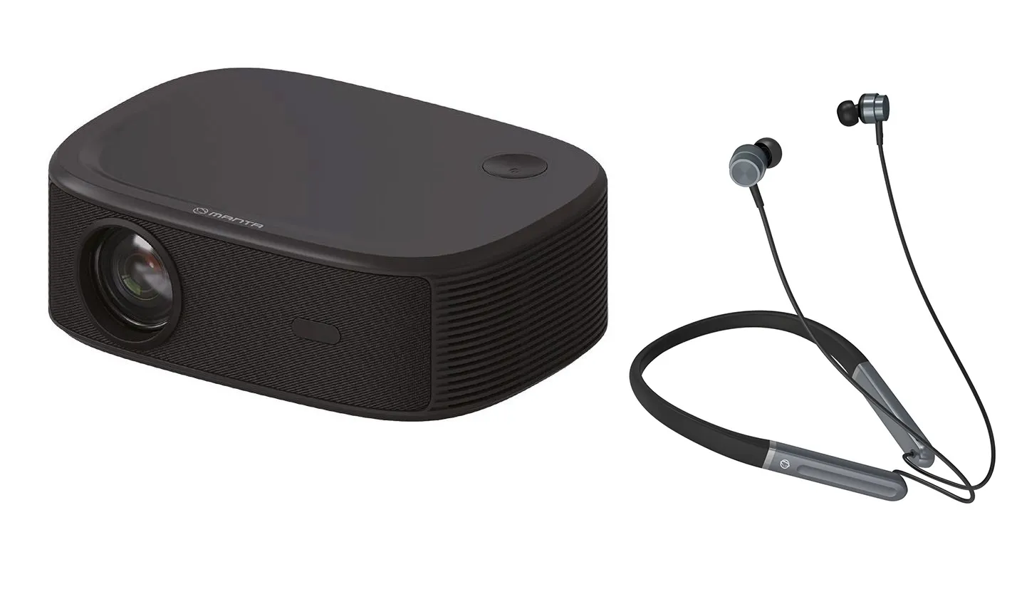 Projektor Manta MultiVision PRO PMA502A24 LED Full HD Wi-Fi Bluetooth Android + MNH02 Olympic II