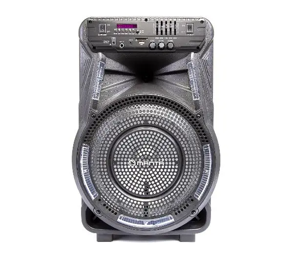 Manta SPK5033 40W Bluetooth Radio FM Mikrofon Karaoke Czarny + Słuchawki MNH02 - ⚡ EURO HIT CENOWY! ⚡ - Kup na Raty - RRSO 0%