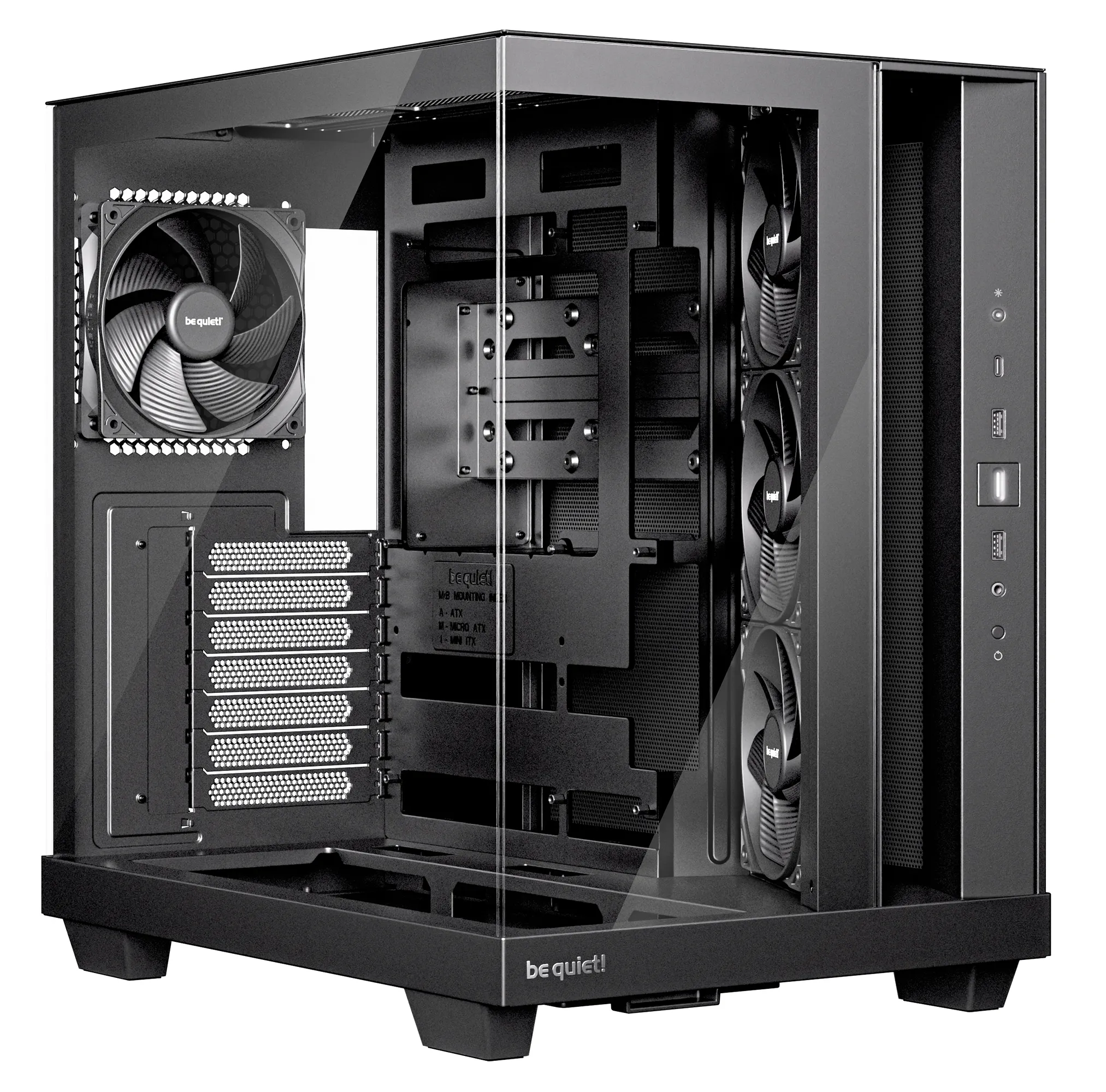 Obudowa be quiet! Light Base 500 Czarny