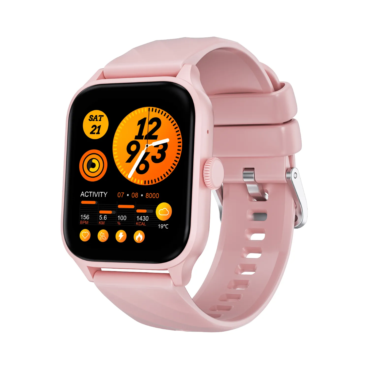 Smartwatch Weofly Active Różowy