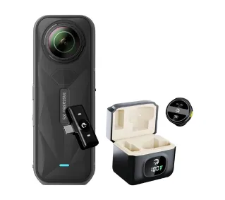 Insta360 X5 Essentials Bundle + mikrofon Hawk HW-MIC101 - Kup na Raty - RRSO 0%