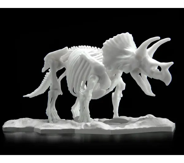 Bandai DINOSAUR MODEL KIT LIMEX SKELETON - TRICERATOPS