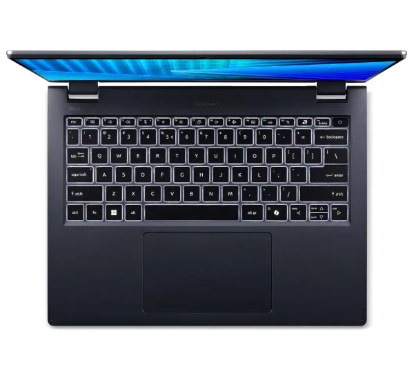 Acer TravelMate P4 Spin 14 TMP414RN-55-TCO 14" Ultra 5 225U 16GB RAM 512GB Dysk SSD Win11Pro Niebieski Funkcje AI - Kup na Raty - RRSO 0%