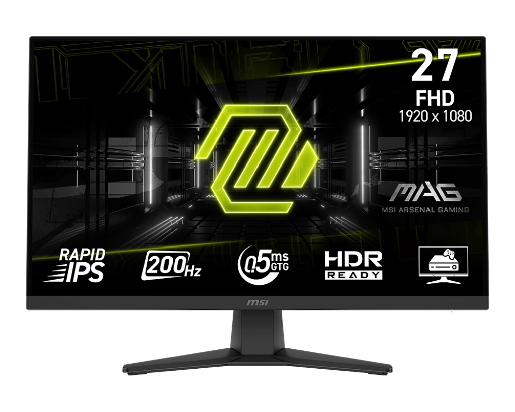 Monitor MSI MAG 272F 27" Full HD Rapid IPS 200Hz 0,5ms Gamingowy