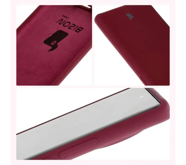Bizon Bizon Soft Case do Tecno Spark 20 Pro+ Ciemnofioletowy