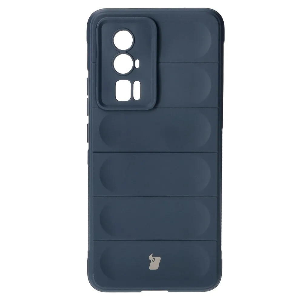 Etui Bizon Tur do POCO X5 Pro Granatowy