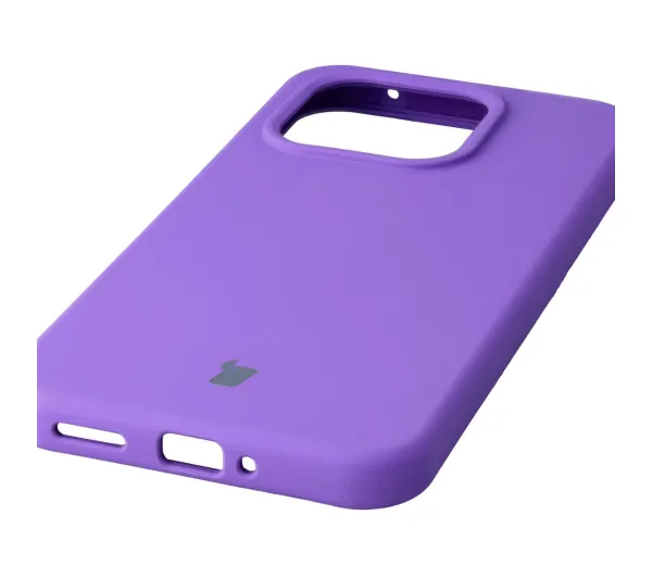 Bizon Soft Case do Xiaomi 15T Fioletowy