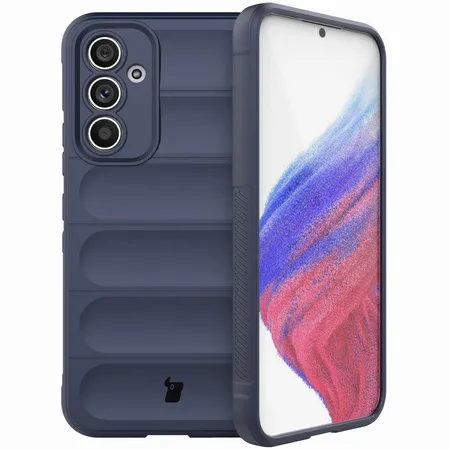 Etui Bizon Tur do Samsung Galaxy A54 5G Granatowy