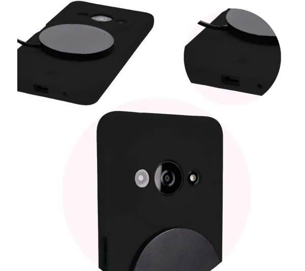 Bizon Soft Case do Xiaomi Redmi A3 4G Czarny