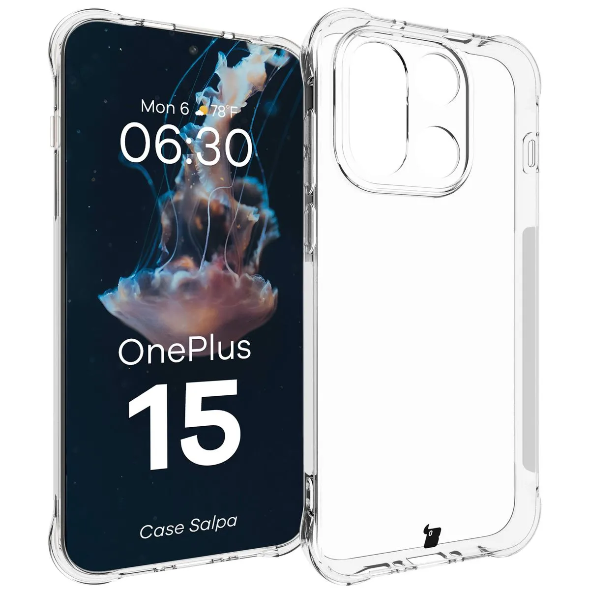 Etui Bizon Salpa do OnePlus 15 Przezroczysty