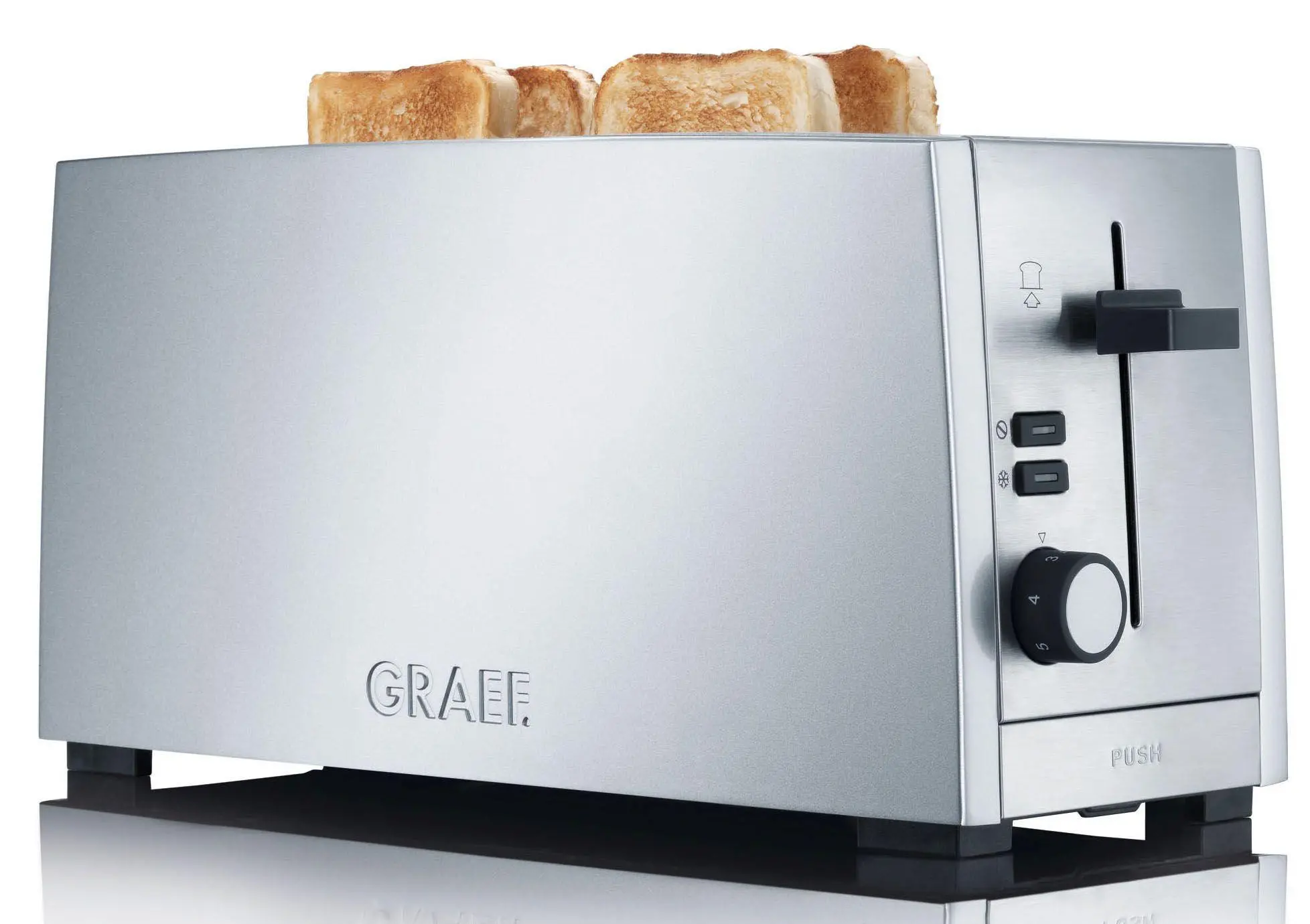 Toster Graef TO 100 Rozmrażanie 1380W